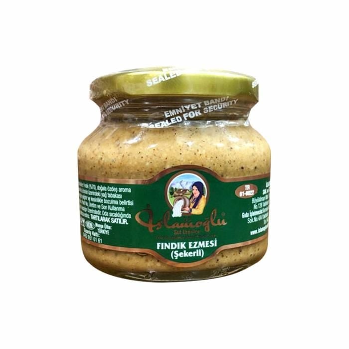 İSLAMOĞLU PARÇACIKLI FINDIK EZMESİ  ŞEKERLİ- 300 gr