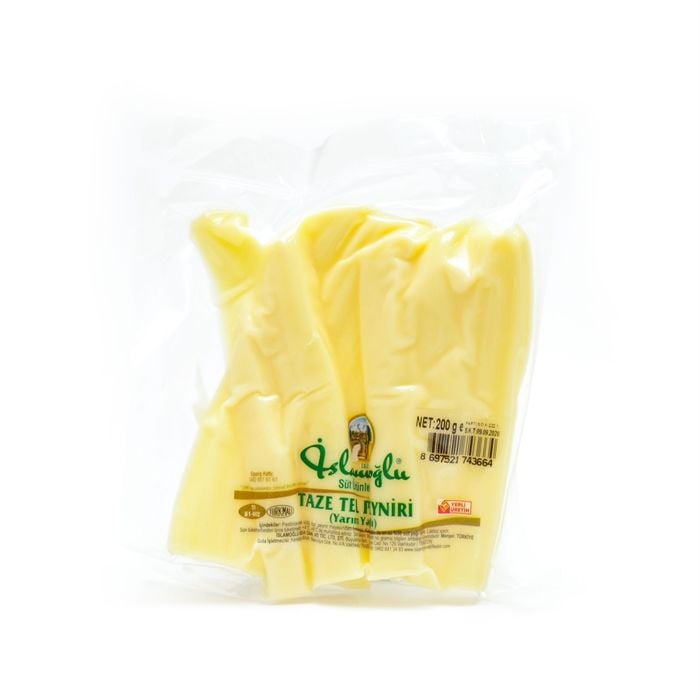 İSLAMOĞLU YARIM YAĞLI TAZE TELLİ PEYNİR (VAKUMLU) - 200 gr