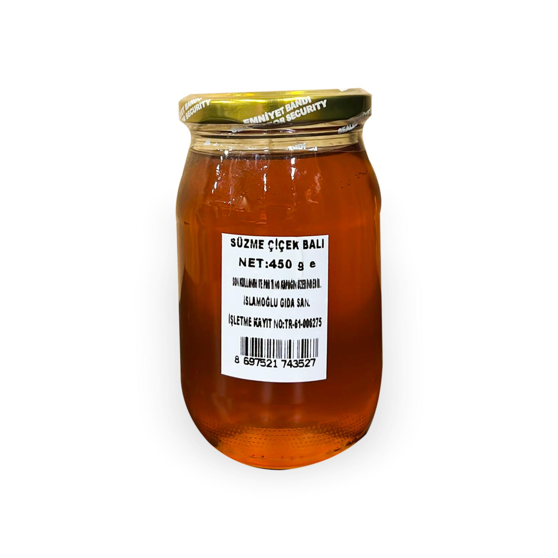 İSLAMOĞLU SÜZME BAL- 450 GR